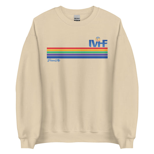 IVHF Retro Stripe Crew
