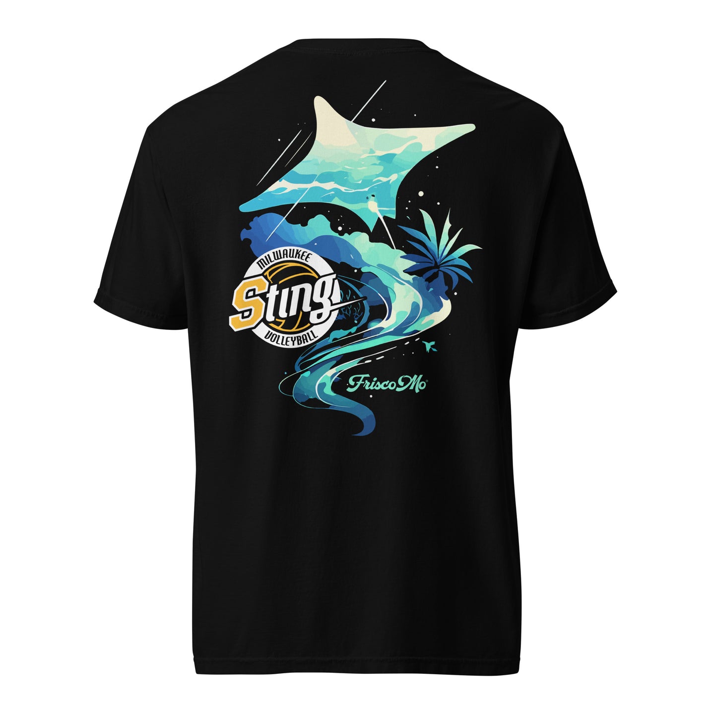 Sting Ray Wave Garment-Dyed Tee