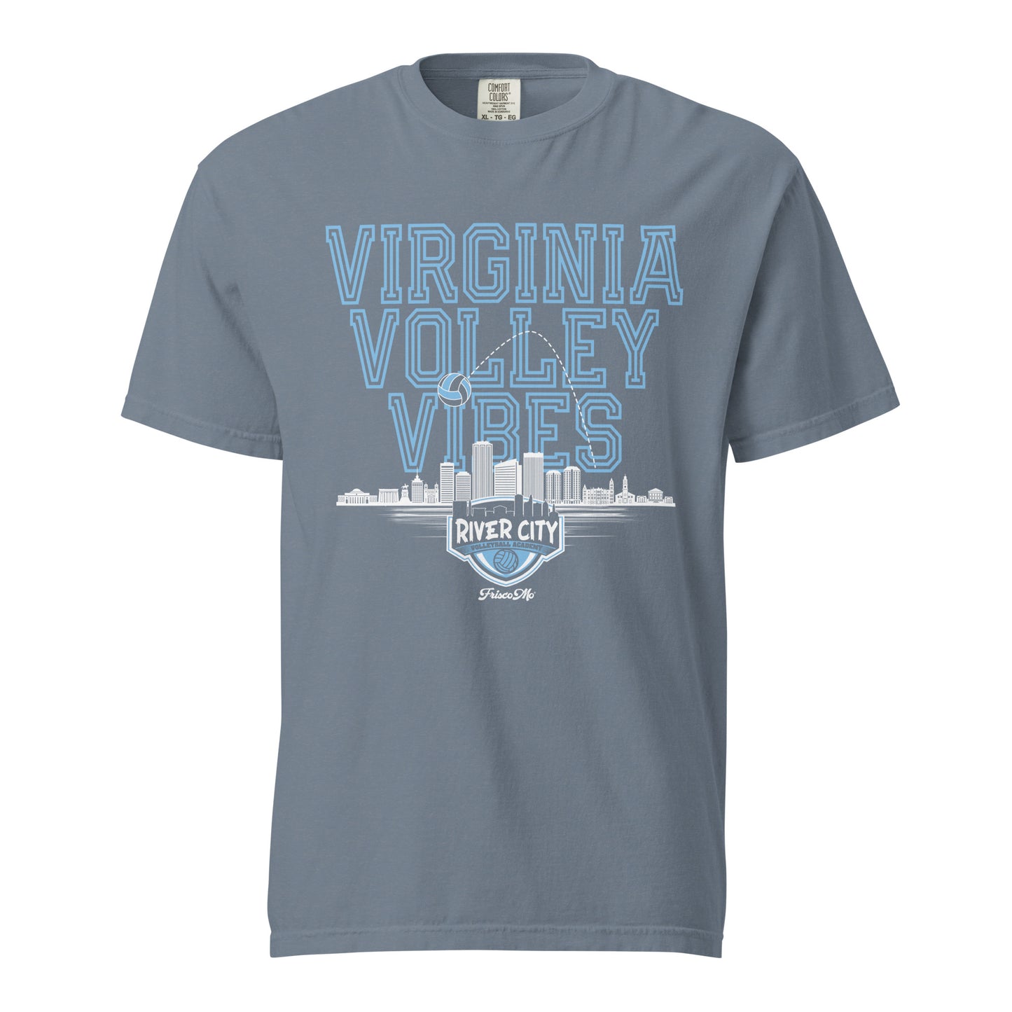 RCVA Virginia Volley Vibes Garment-Dyed Tee