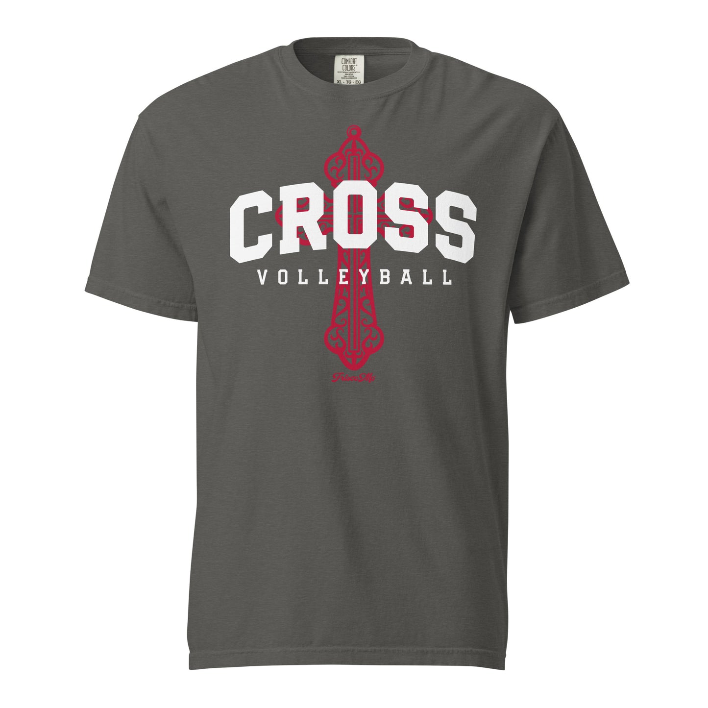 Cross Volleyball Garment-Dyed Tee