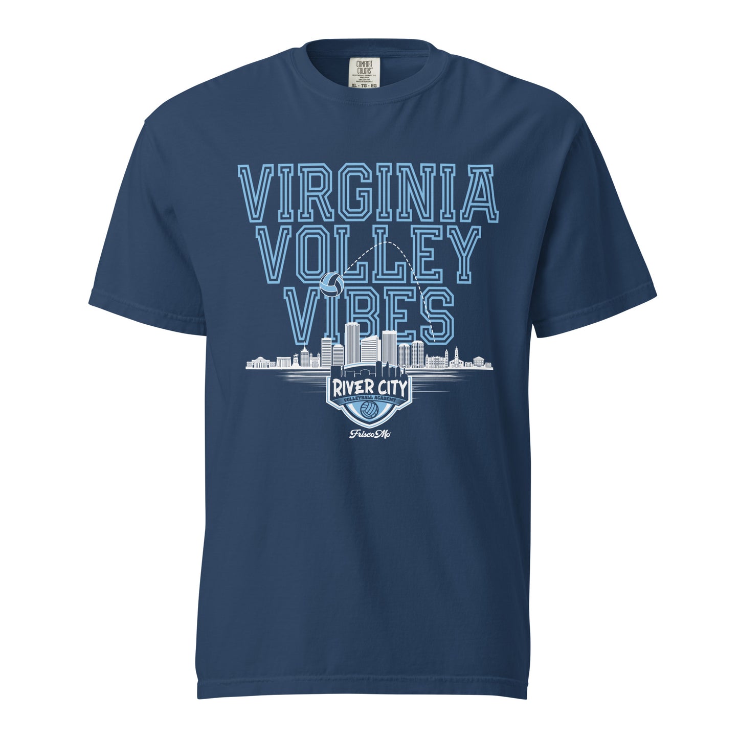 RCVA Virginia Volley Vibes Garment-Dyed Tee