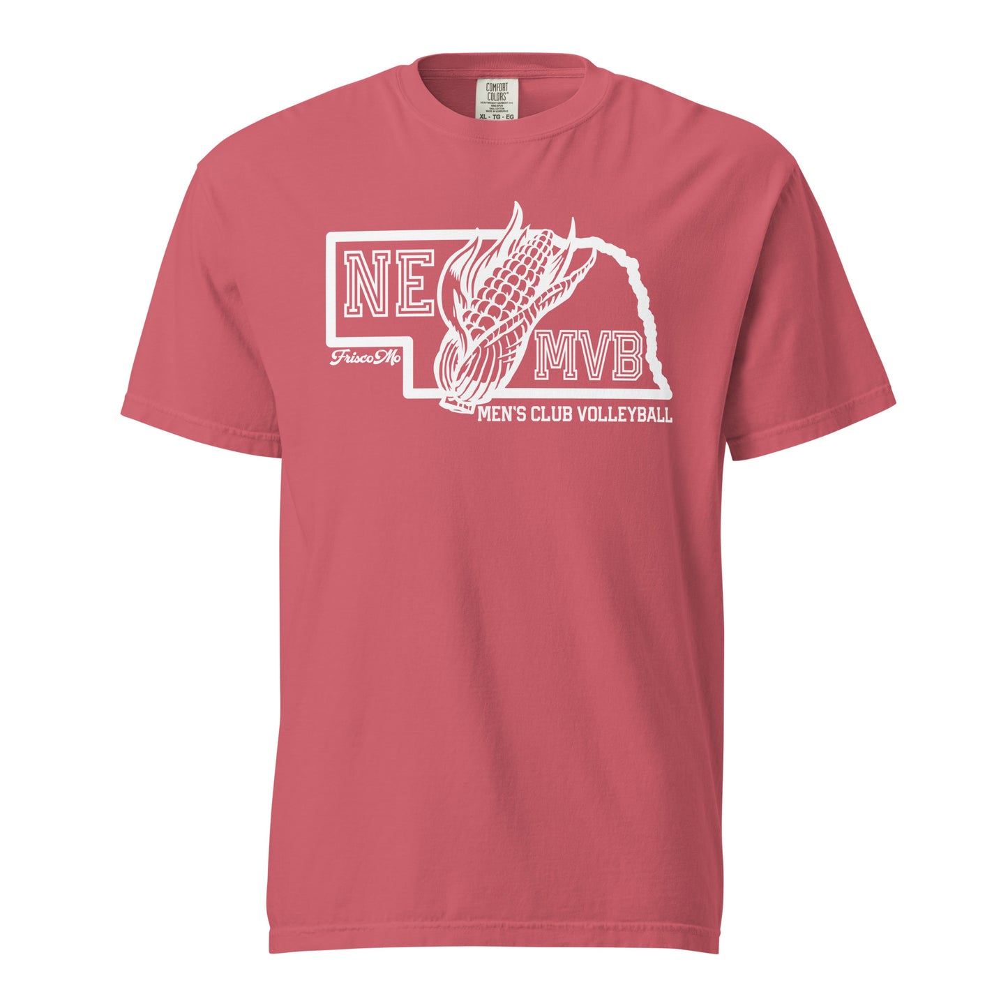 Nebraska MVB Map Garment-Dyed Tee