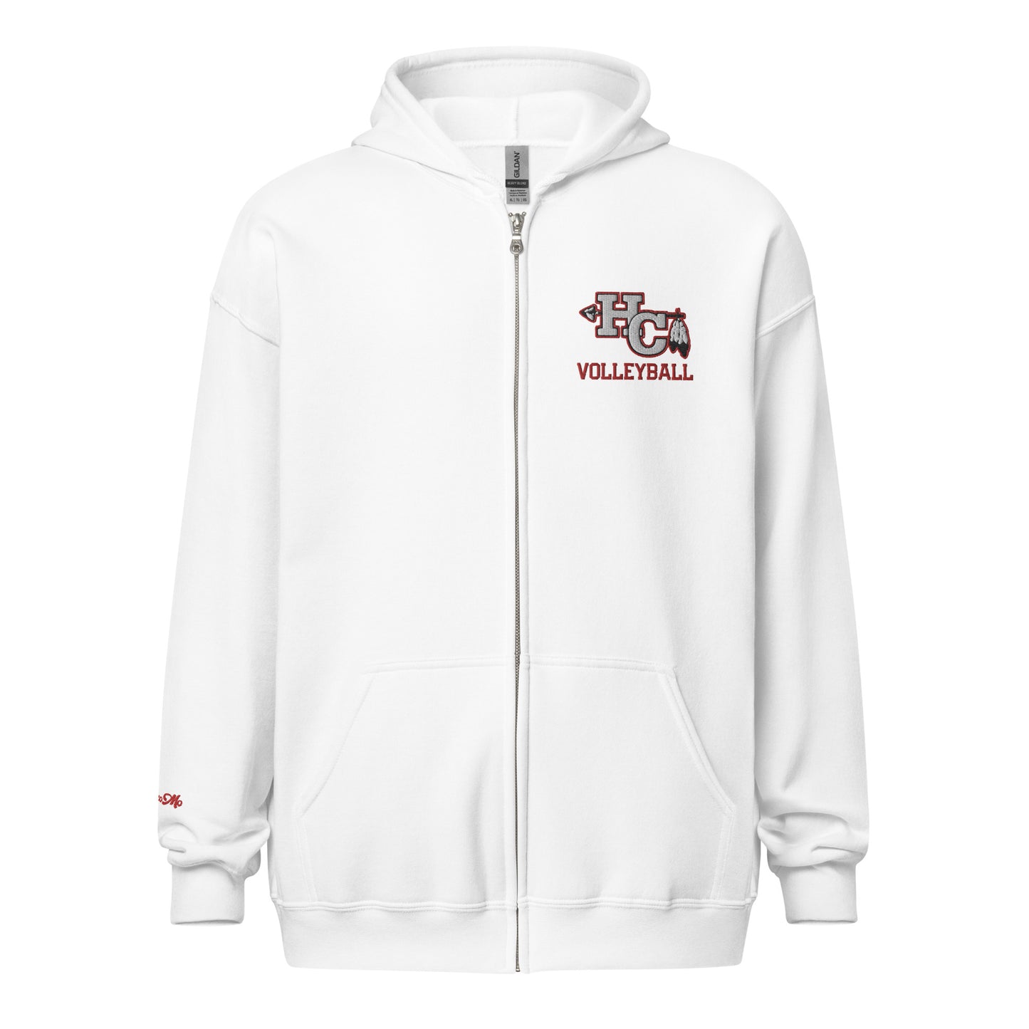 Holy Cross Volleyball Zip Hoodie