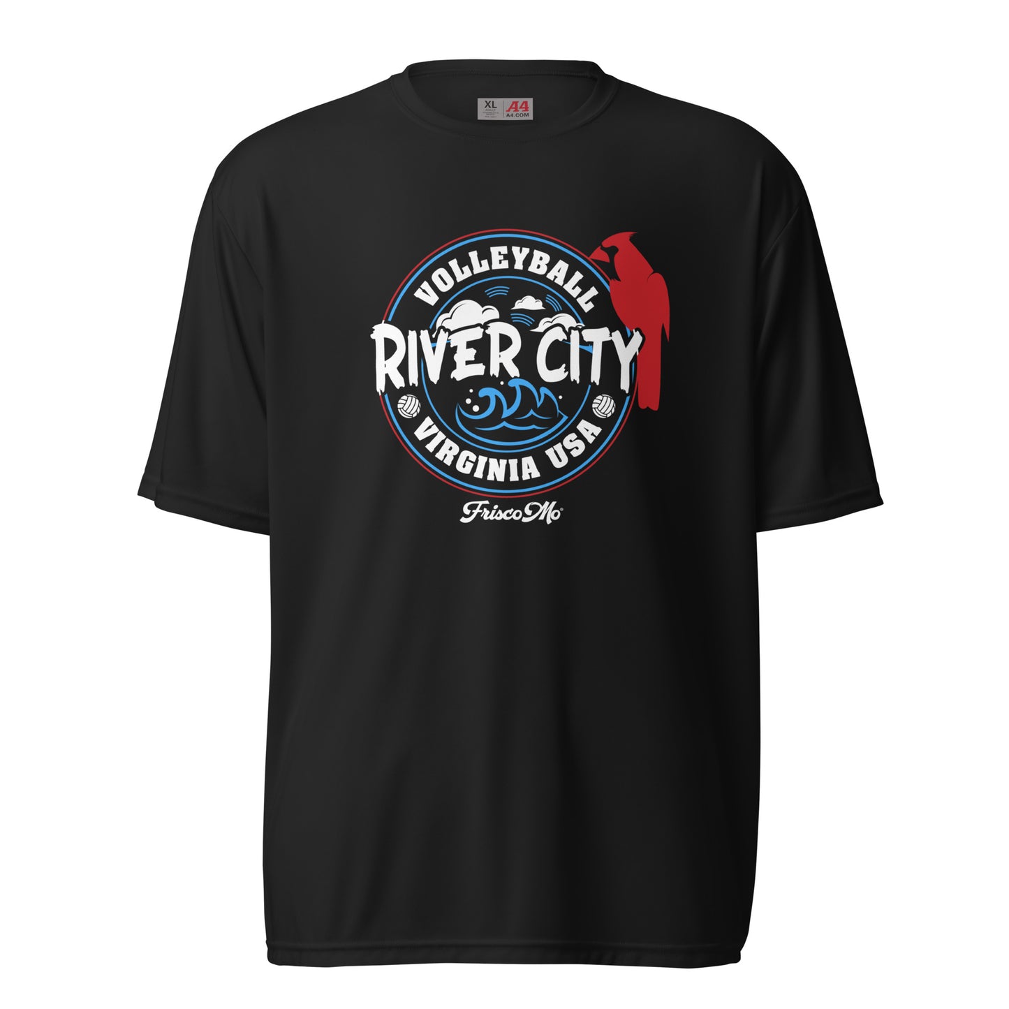River City Cardinal Performance Tee