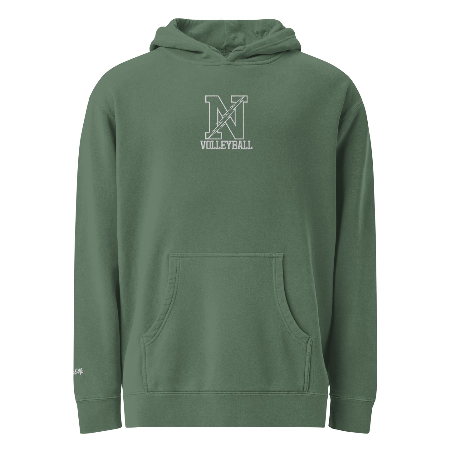 Northmont Volleyball Embroidered Pigment-Dyed Hoodie