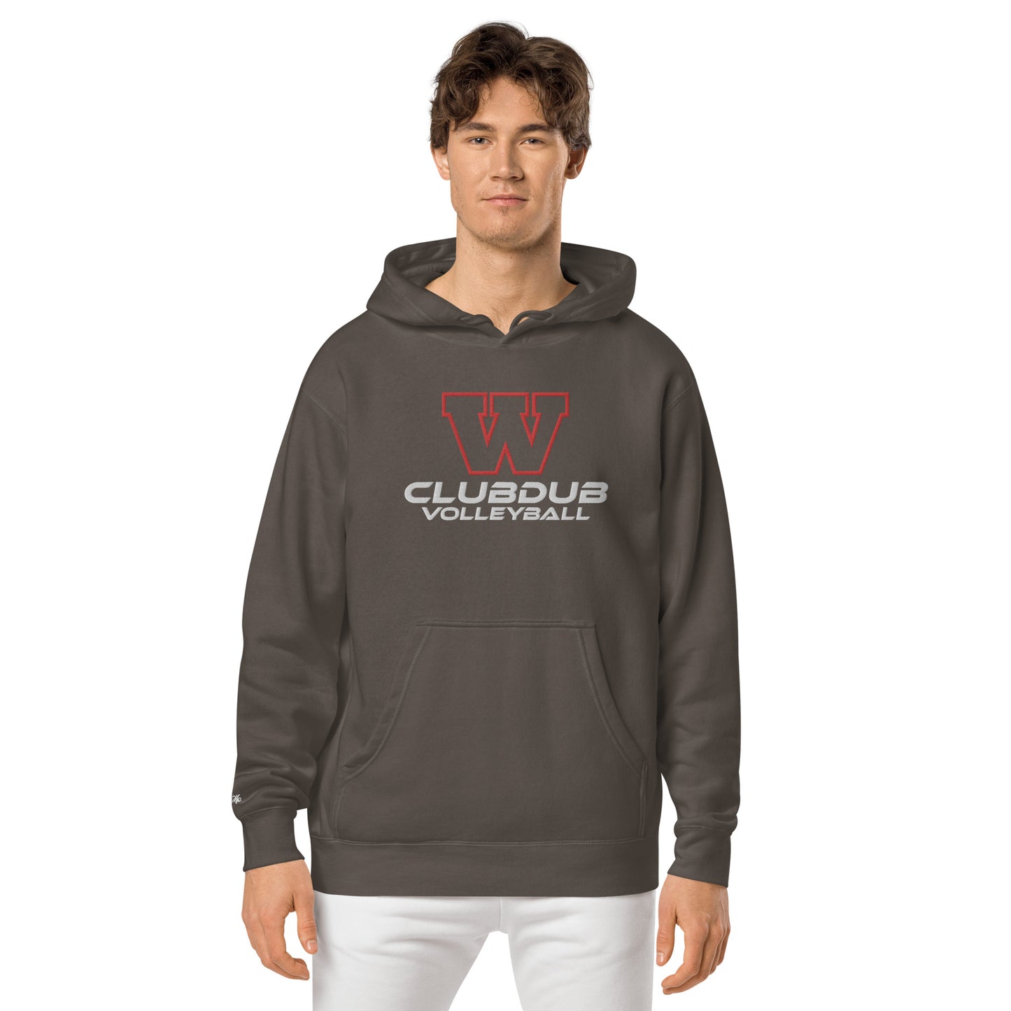 Club W Pigment-Dyed Hoodie