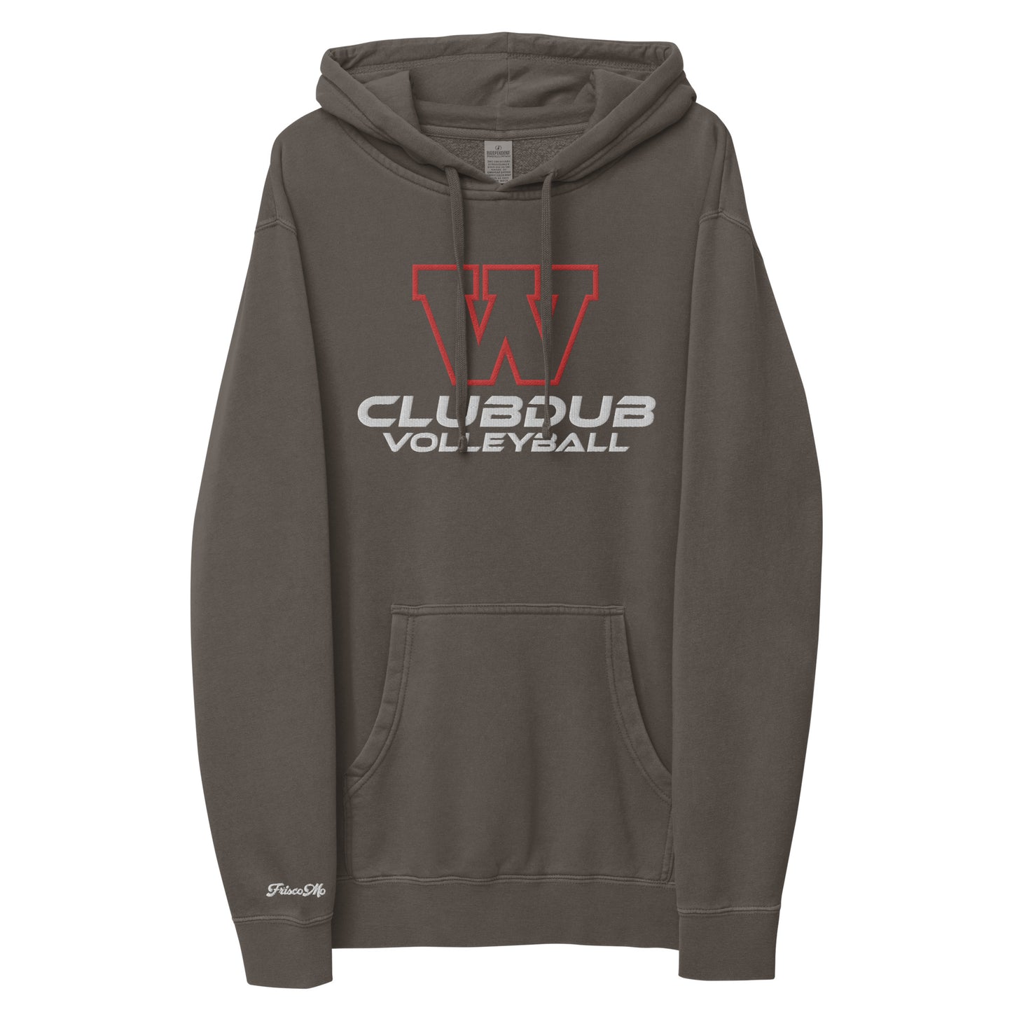 Club W Pigment-Dyed Hoodie