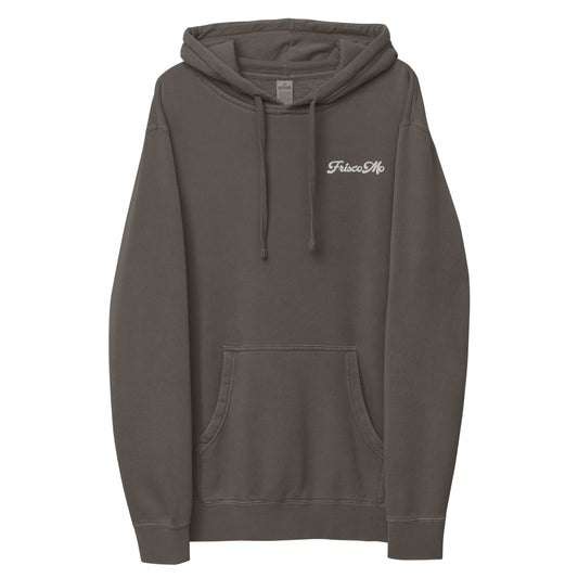 Frisco Mo Embroidered Pigment-Dyed Hoodie