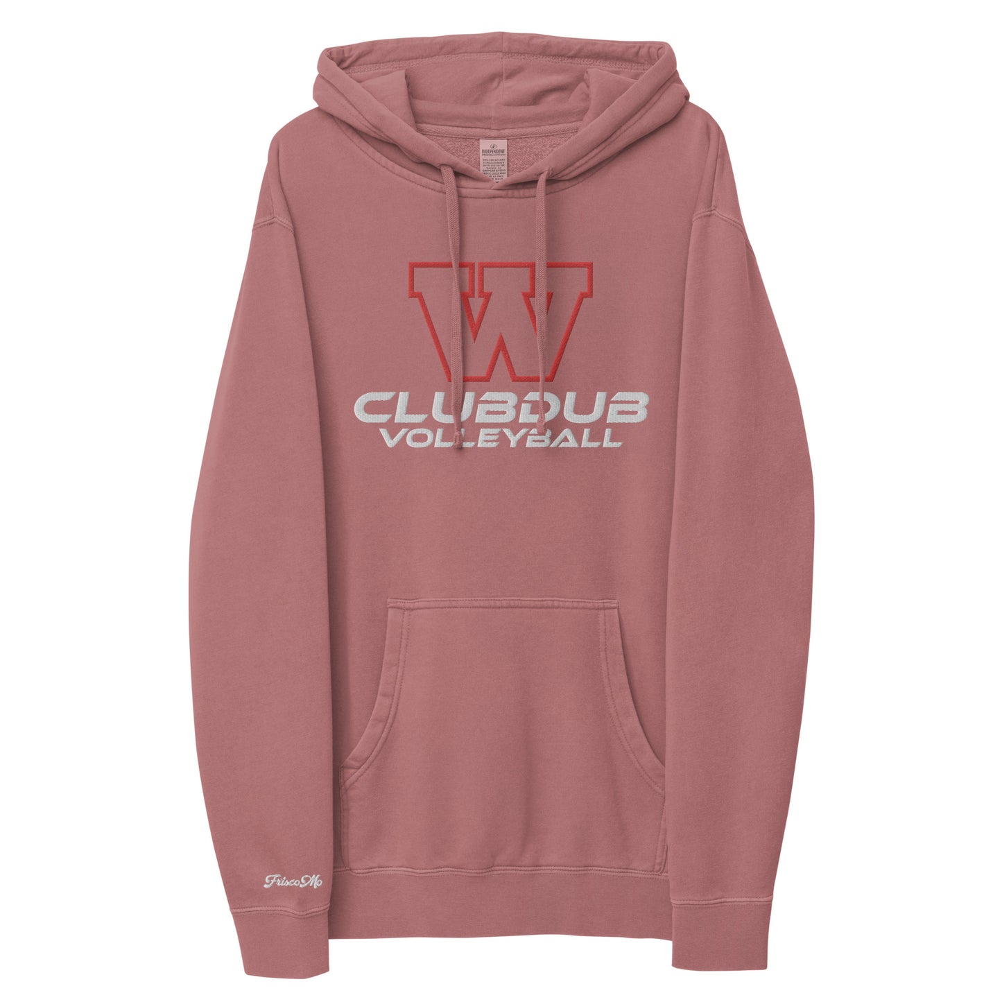 Club W Pigment-Dyed Hoodie