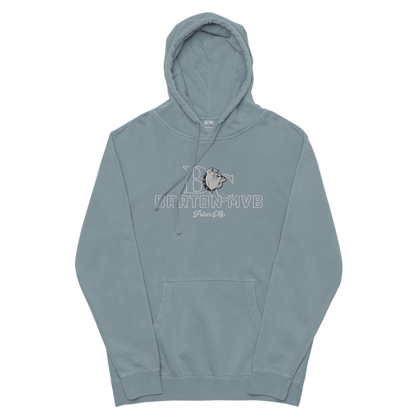 Barton MVB Embroidered Pigment-Dyed Hoodie