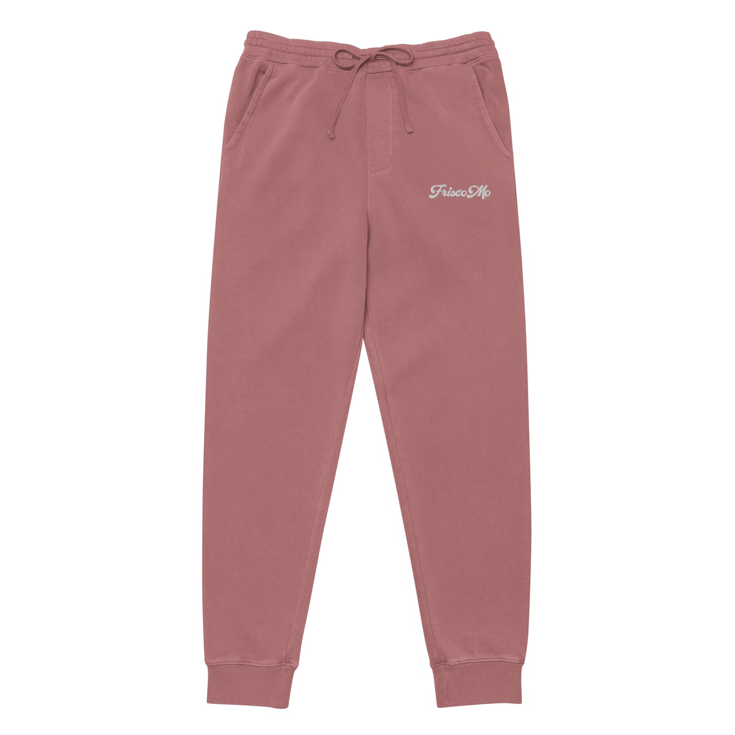 Frisco Mo Embroidered Pigment-Dyed Sweatpants