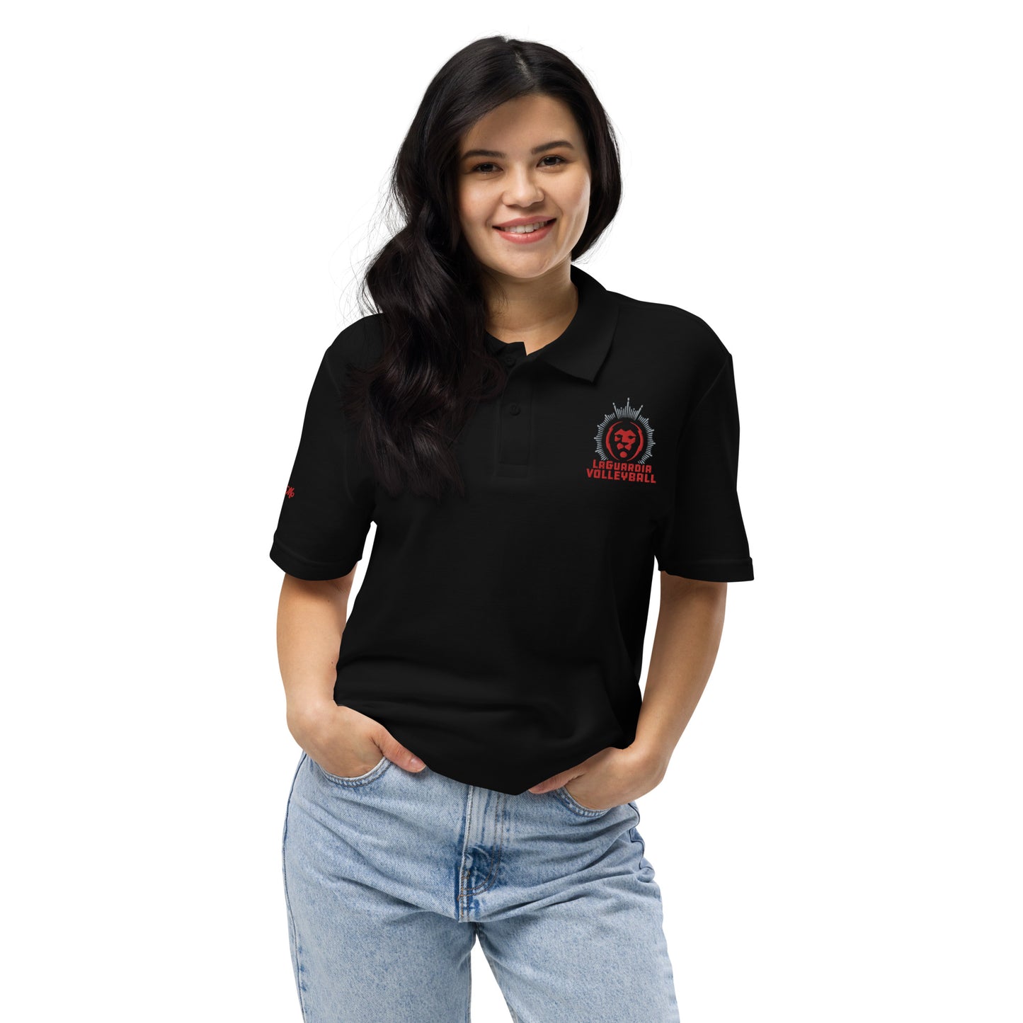 LGHS Unisex Embroidered Pique Polo