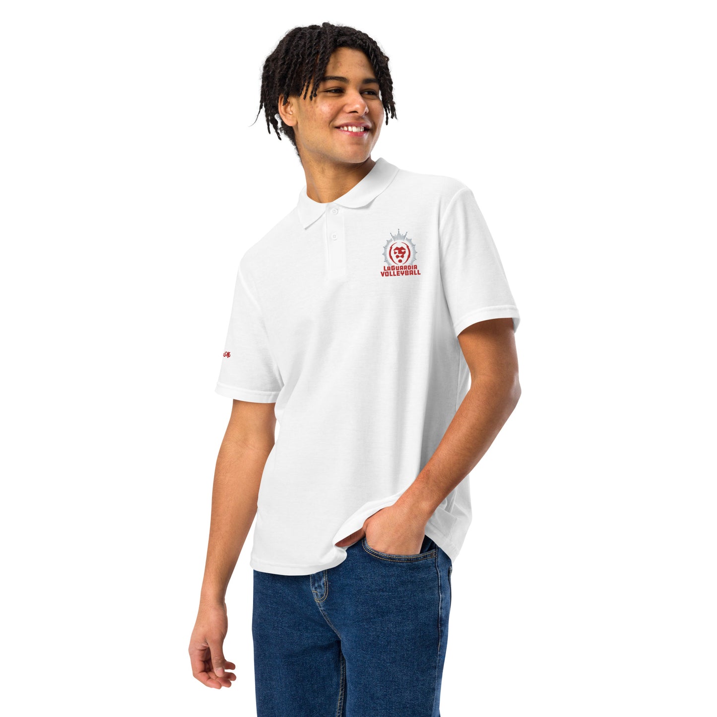 LGHS Unisex Embroidered Pique Polo