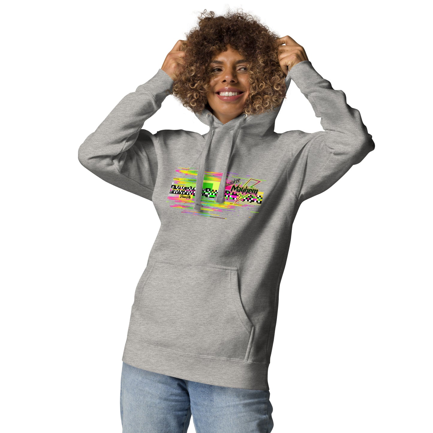 MKE Mayhem Glitch Unisex Hoodie
