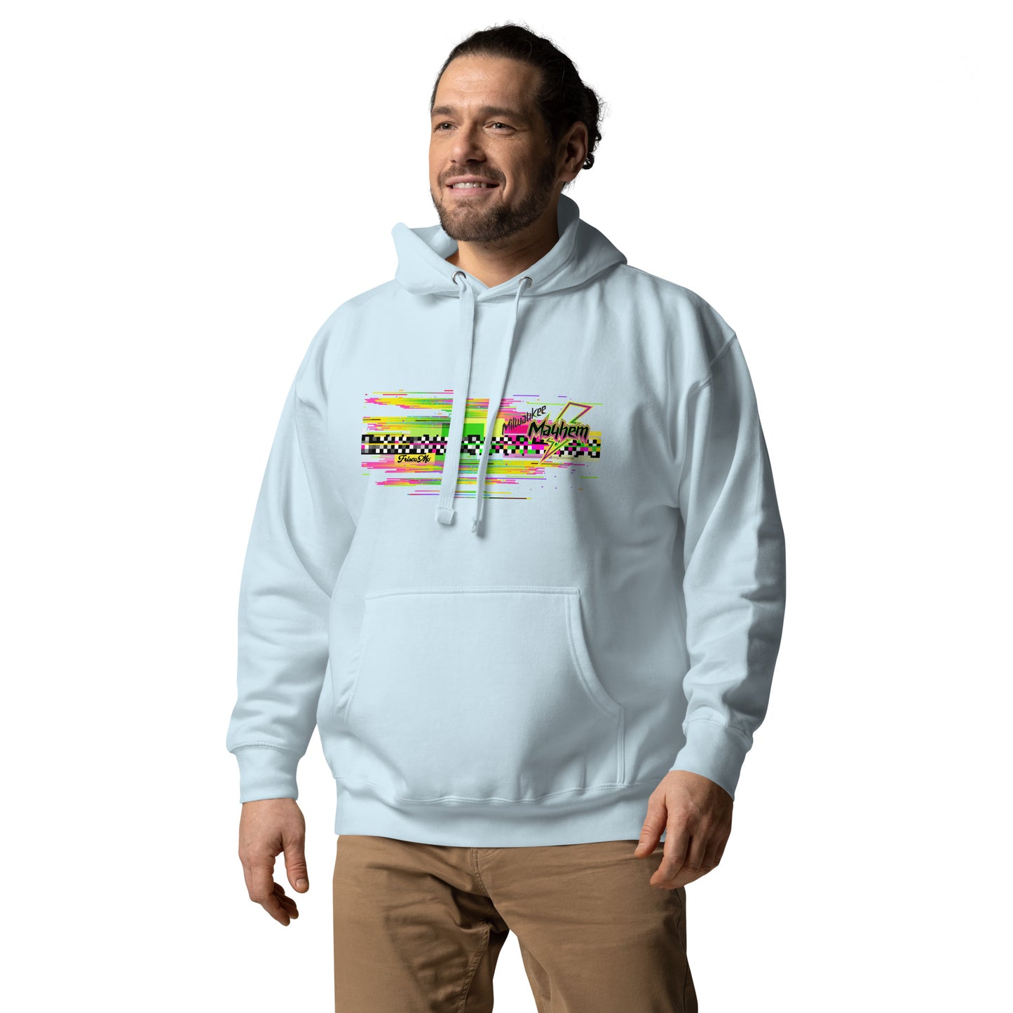 MKE Mayhem Glitch Unisex Hoodie
