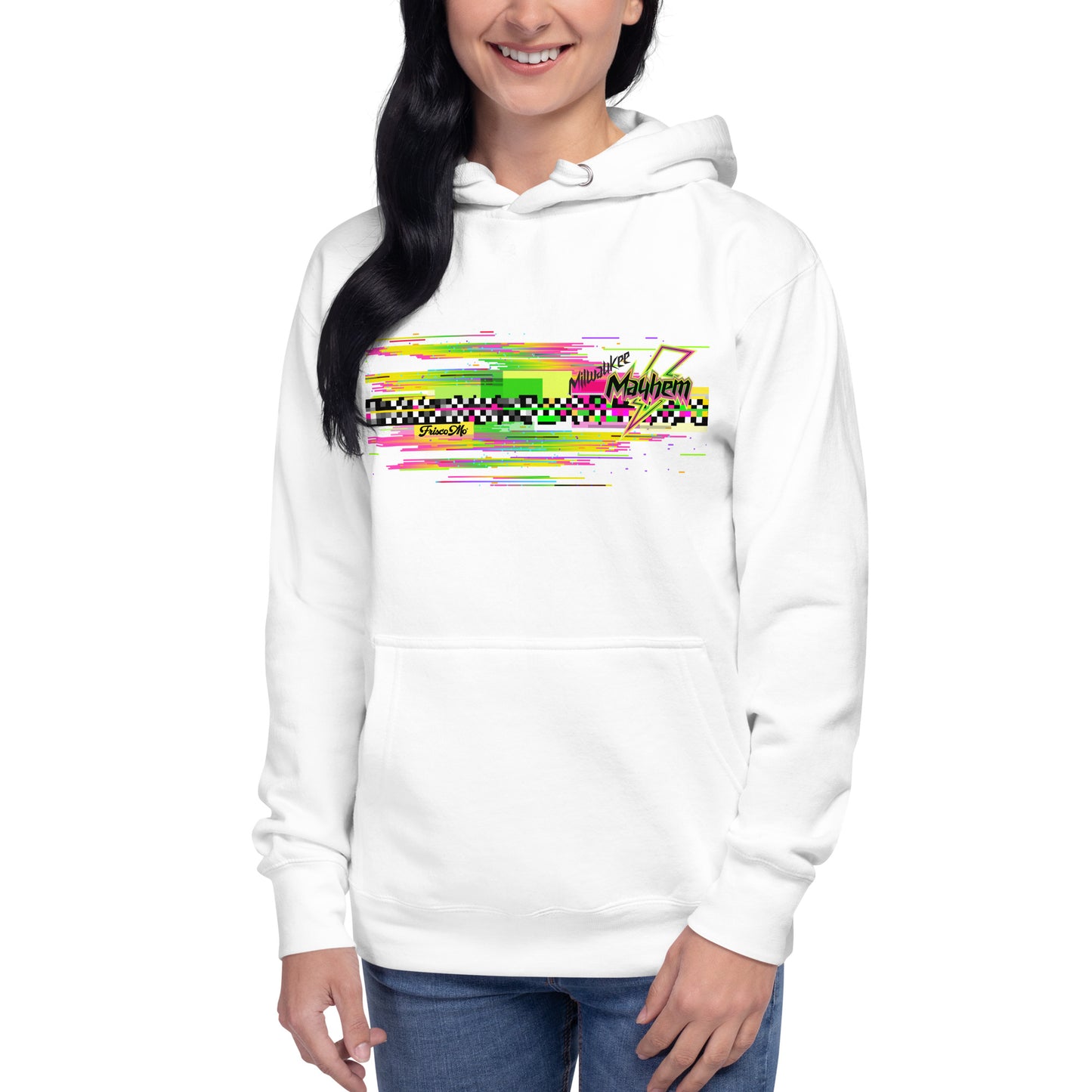 MKE Mayhem Glitch Unisex Hoodie