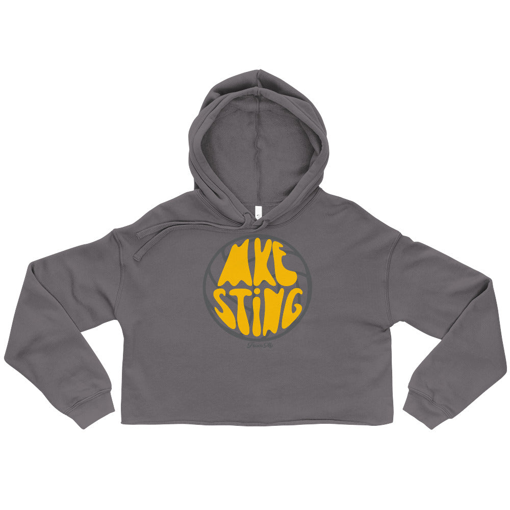Sting Beach Day Crop Hoodie