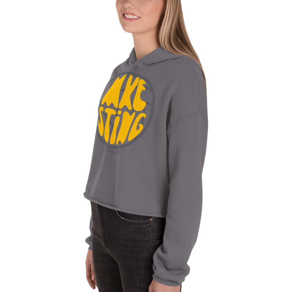 Sting Beach Day Crop Hoodie