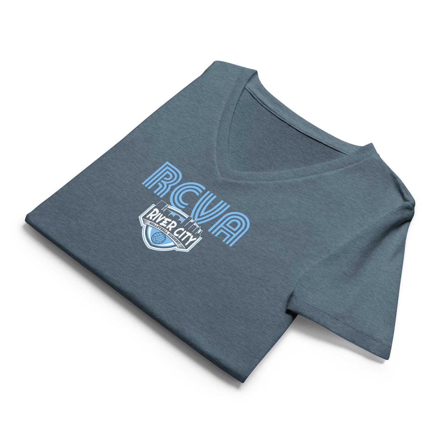 RCVA Groovy Relaxed V-Neck Tee