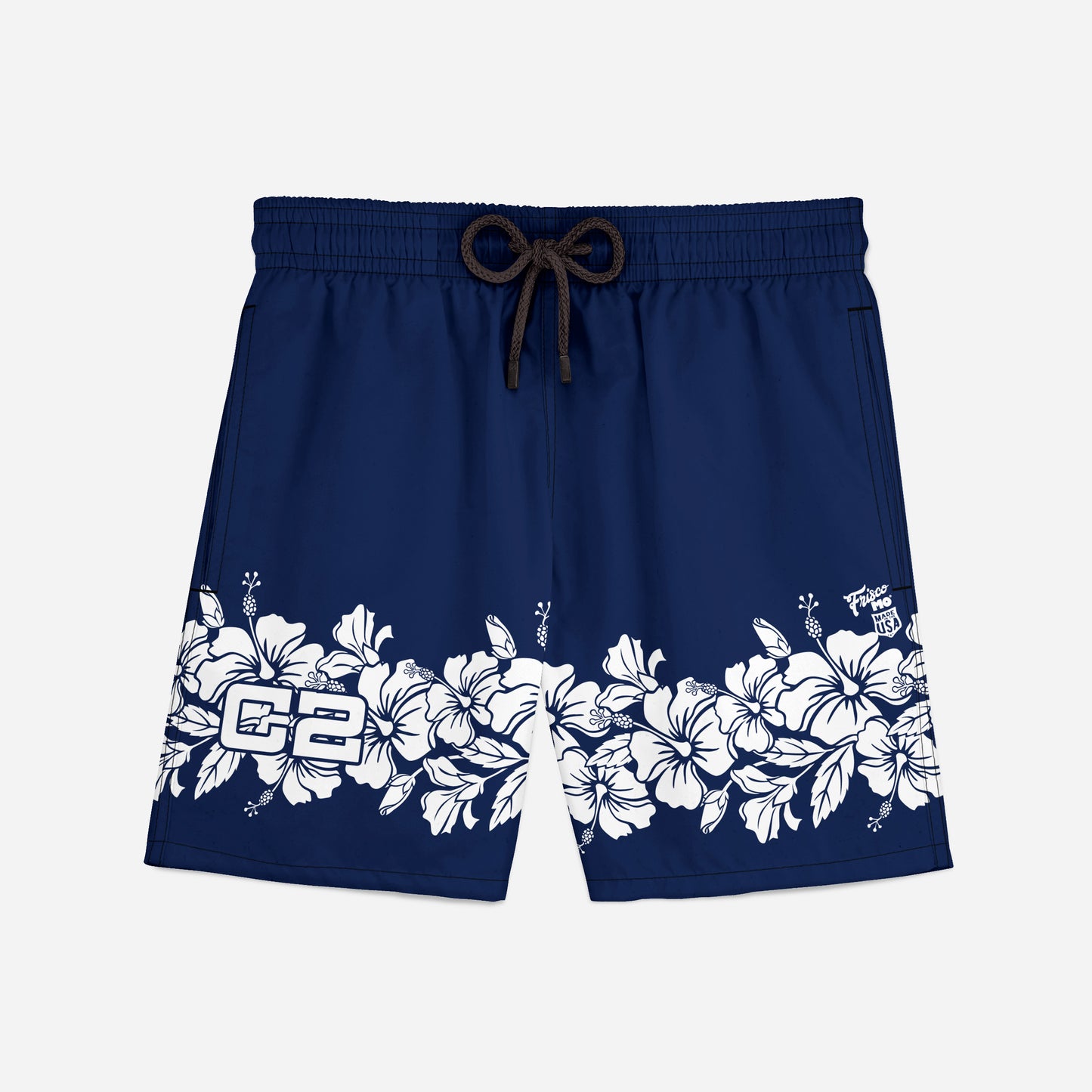 C2 Aloha Midnight Navy Volleys