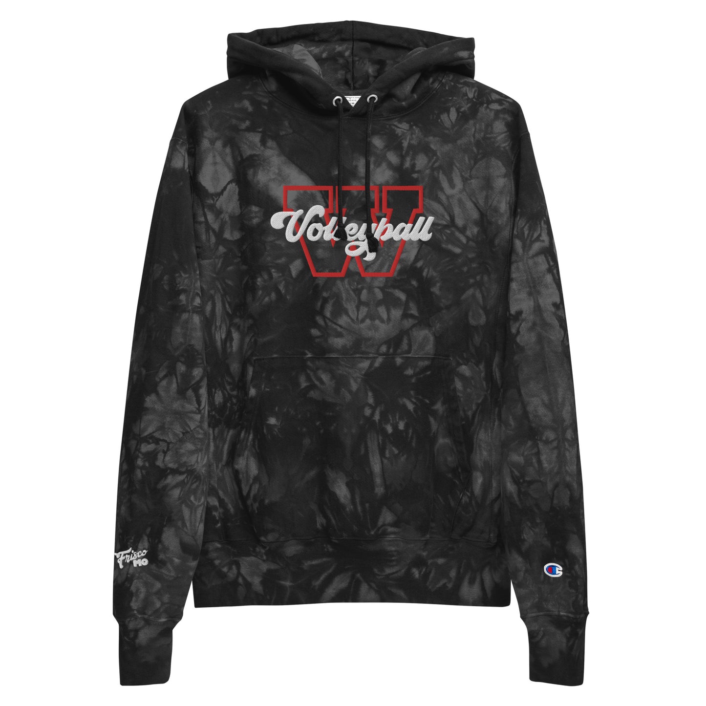 Club W Unisex Champion Tie-dye Hoodie