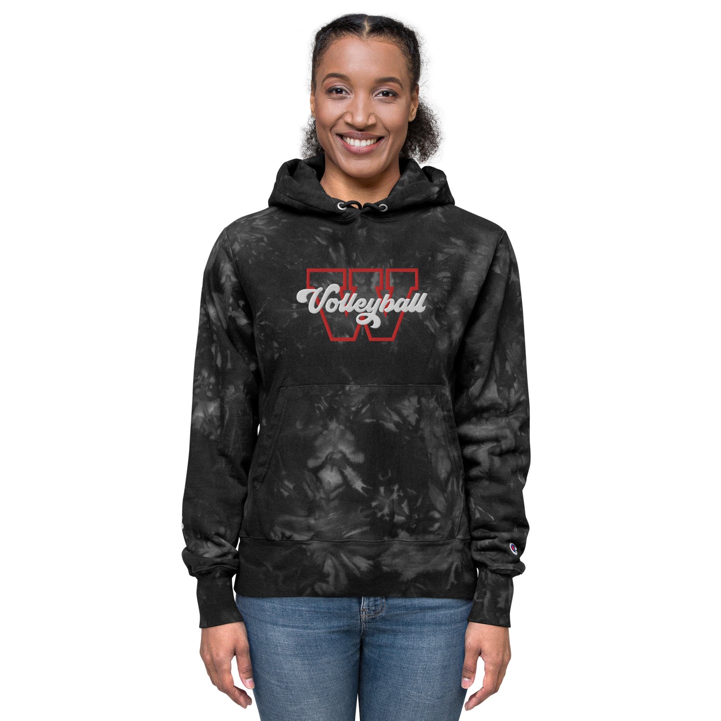 Club W Unisex Champion Tie-dye Hoodie