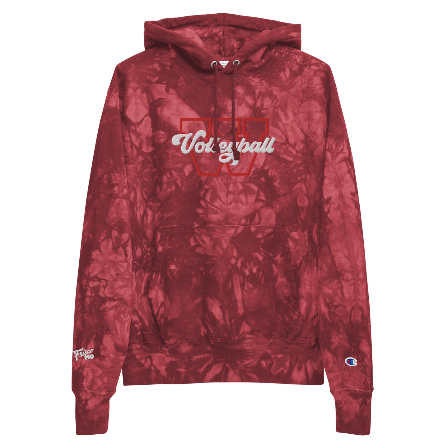 Club W Unisex Champion Tie-dye Hoodie