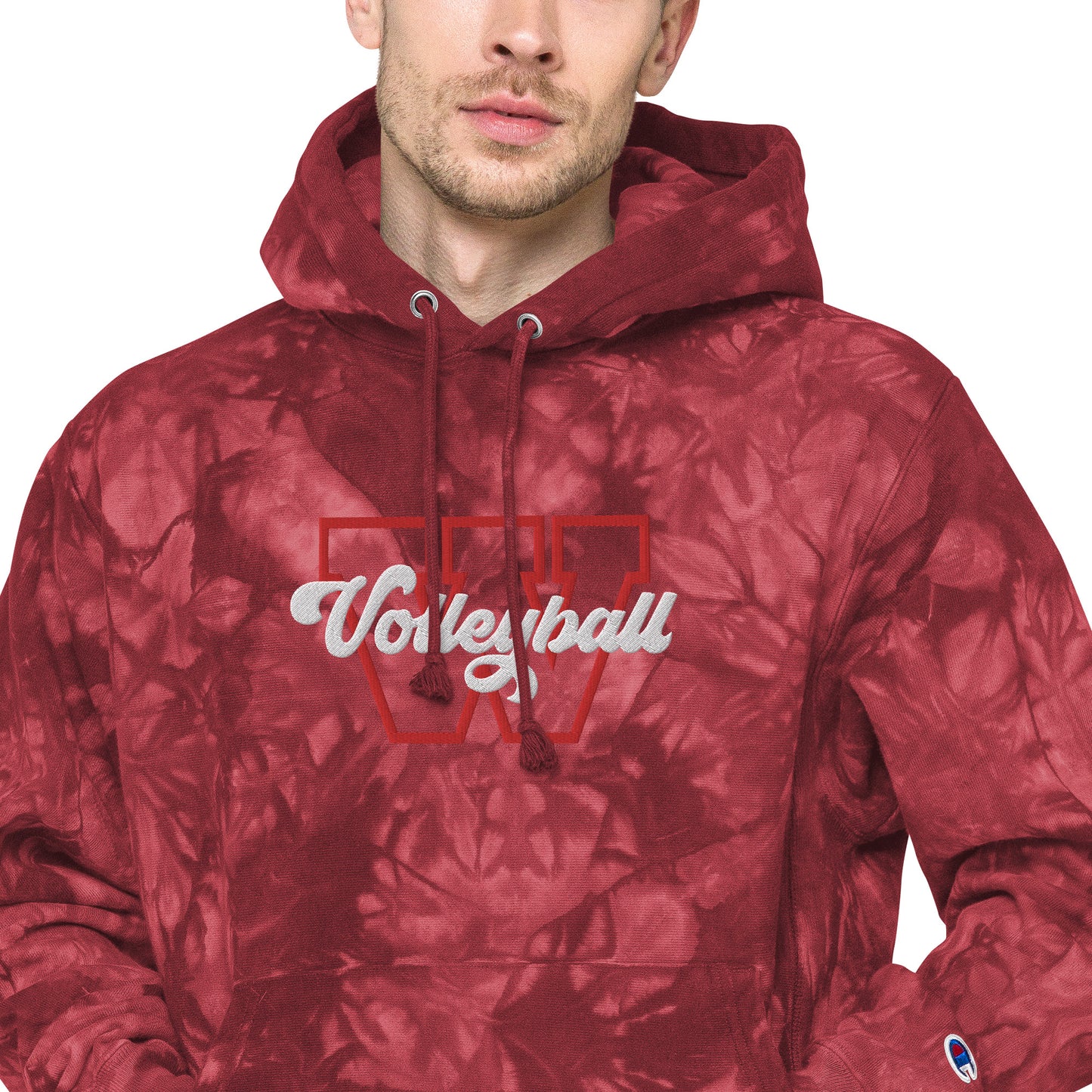 Club W Unisex Champion Tie-dye Hoodie
