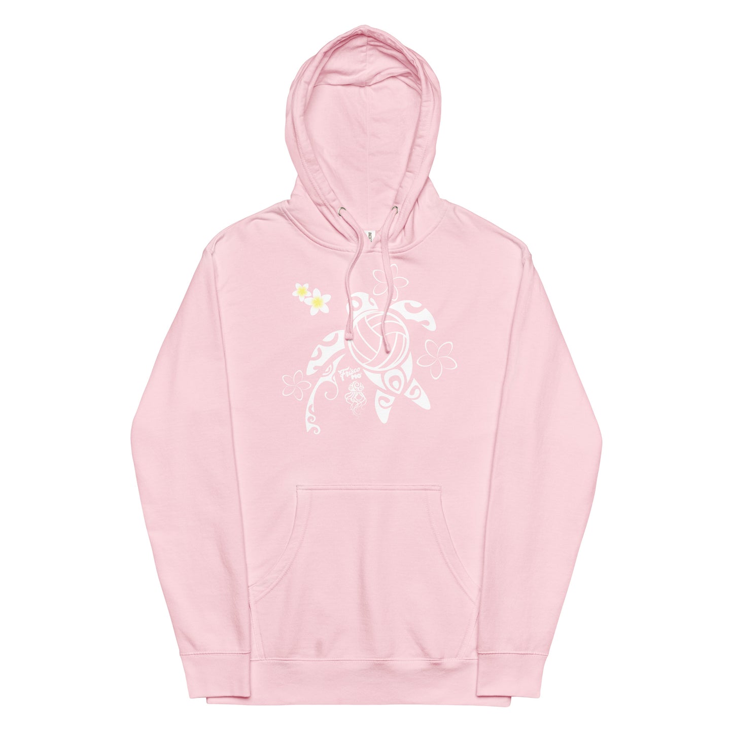 Volleyball Honu 2 Unisex Midweight Hoodie