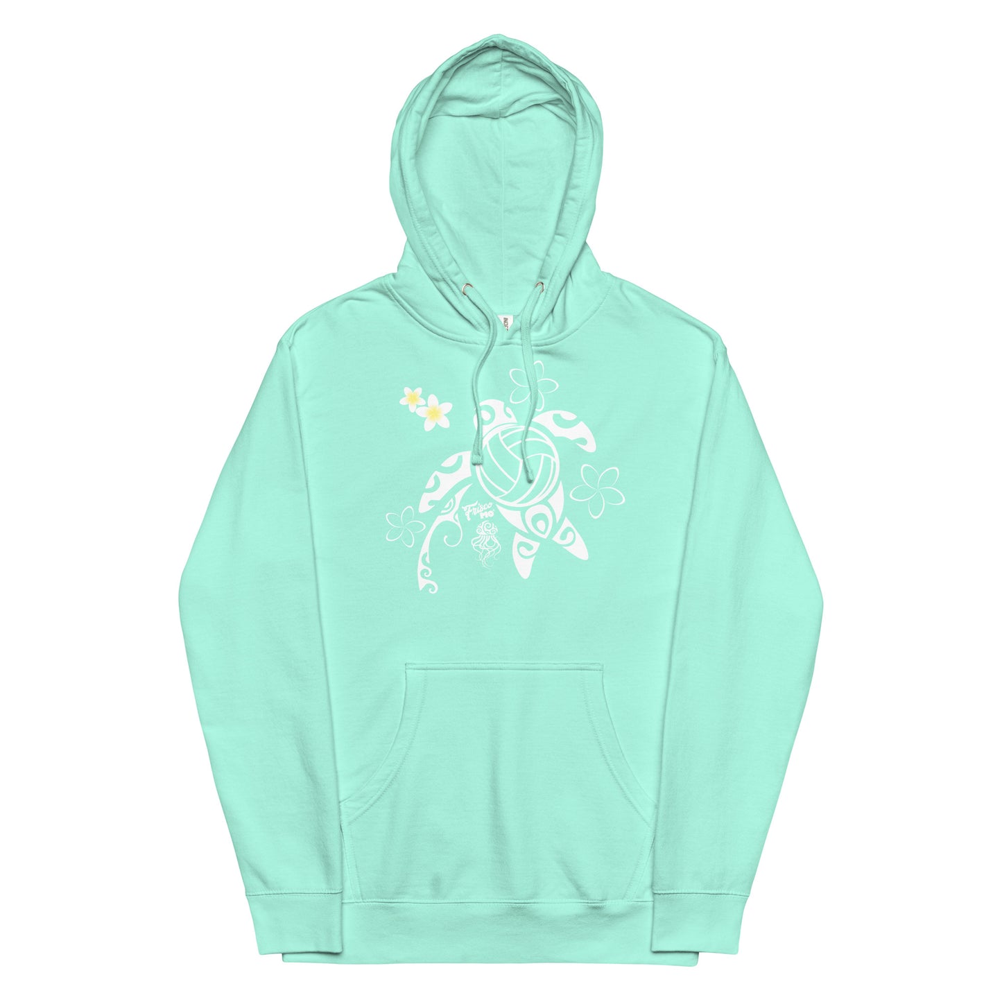 Volleyball Honu 2 Unisex Midweight Hoodie