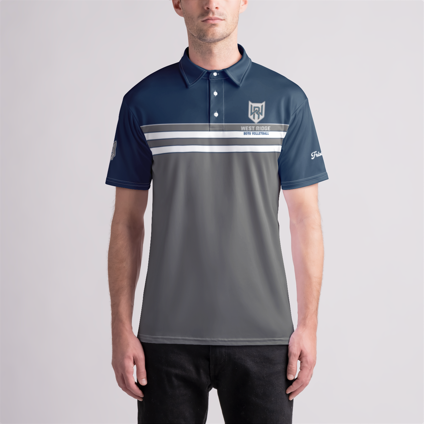 West Ridge Classic Stripe Polo