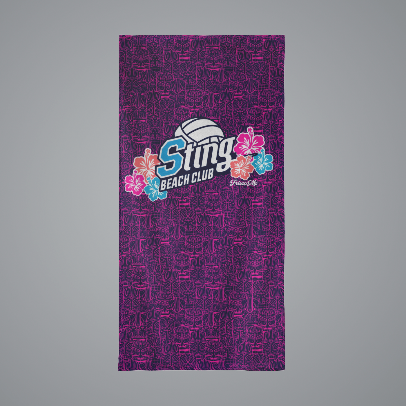 Sting Beach Club Kon Tiki Towel