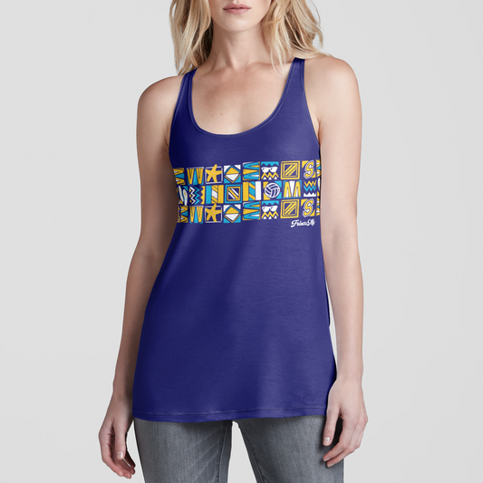 Sting Beach Club Patches Racer Back Tank