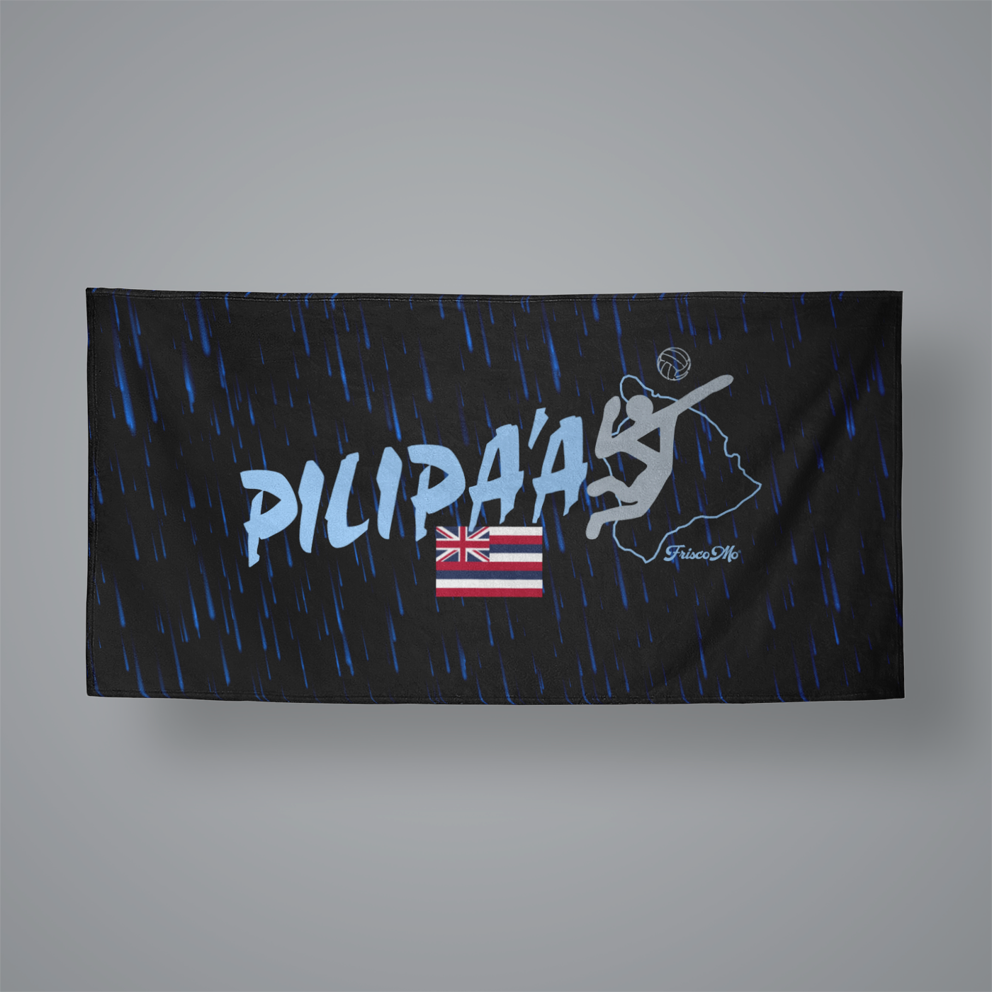 Pilipa'a Midnight Beach Towel