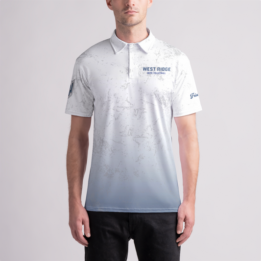 West Ridge Ice White Polo