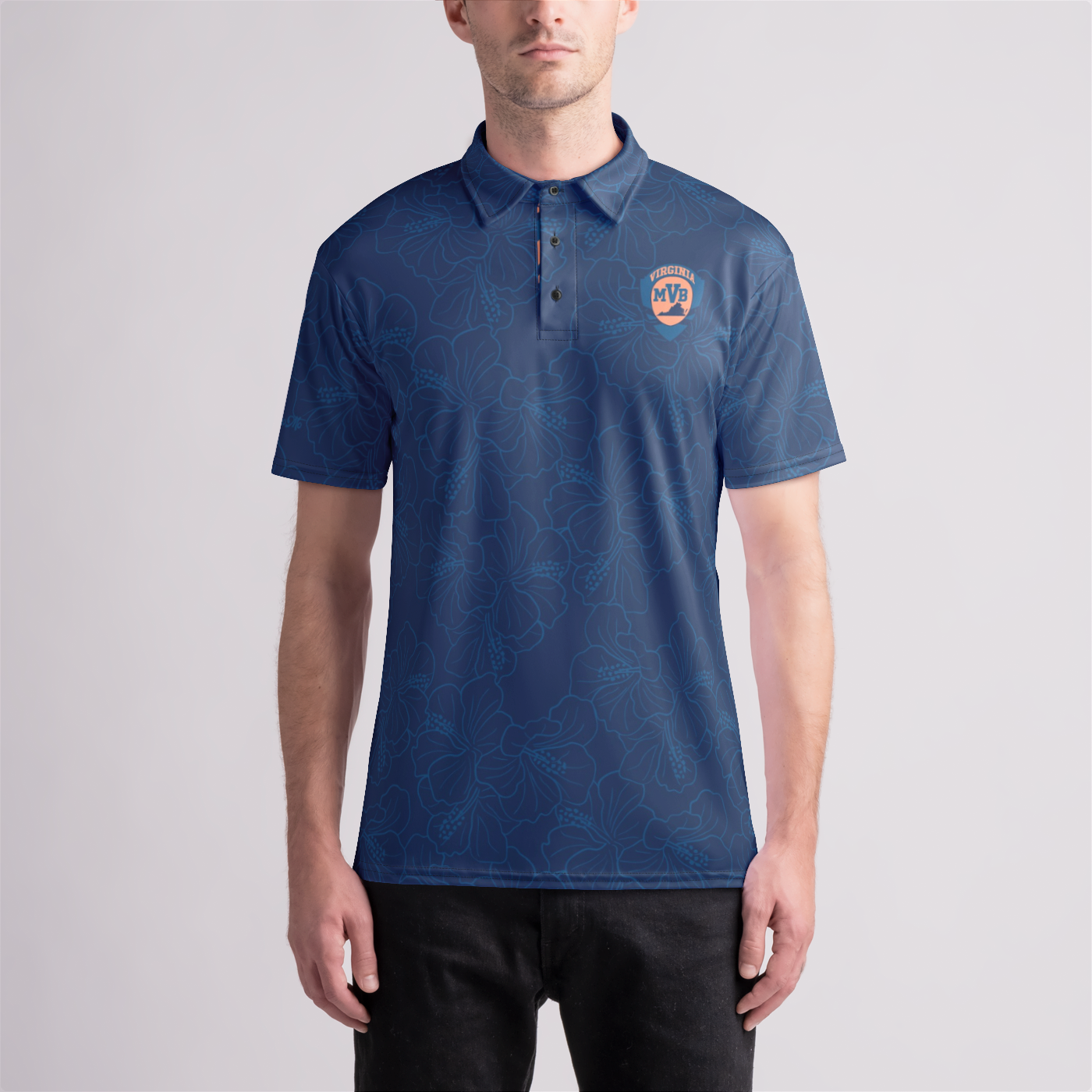 Virginia Men's Volleyball Dogwood Polo