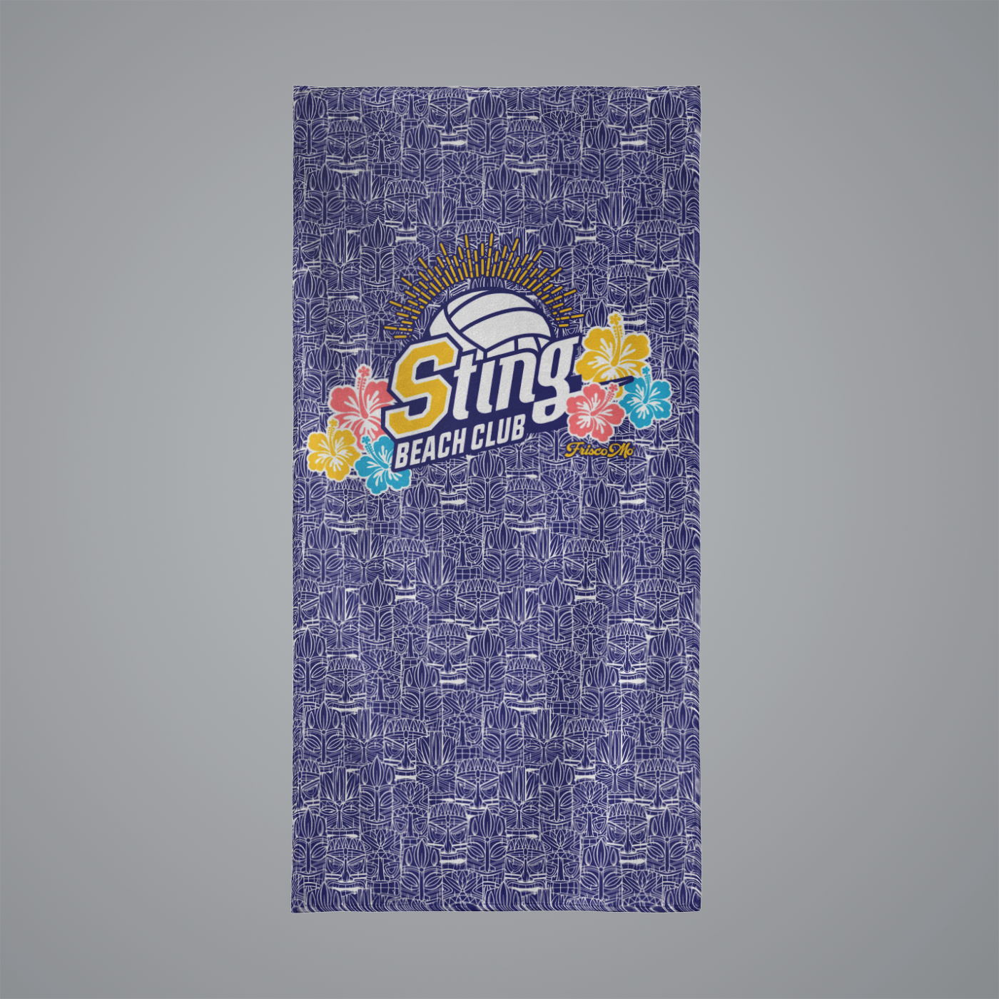 Sting Beach Club Kon Tiki Towel