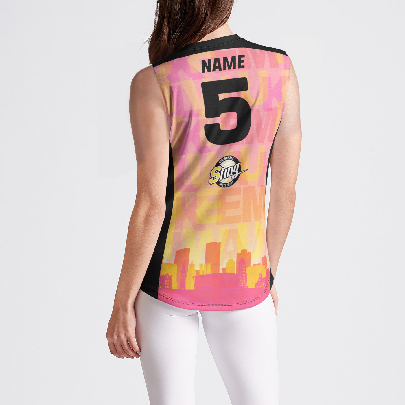 Sting Milwaukee Sunrise Ombre Sleeveless Jersey