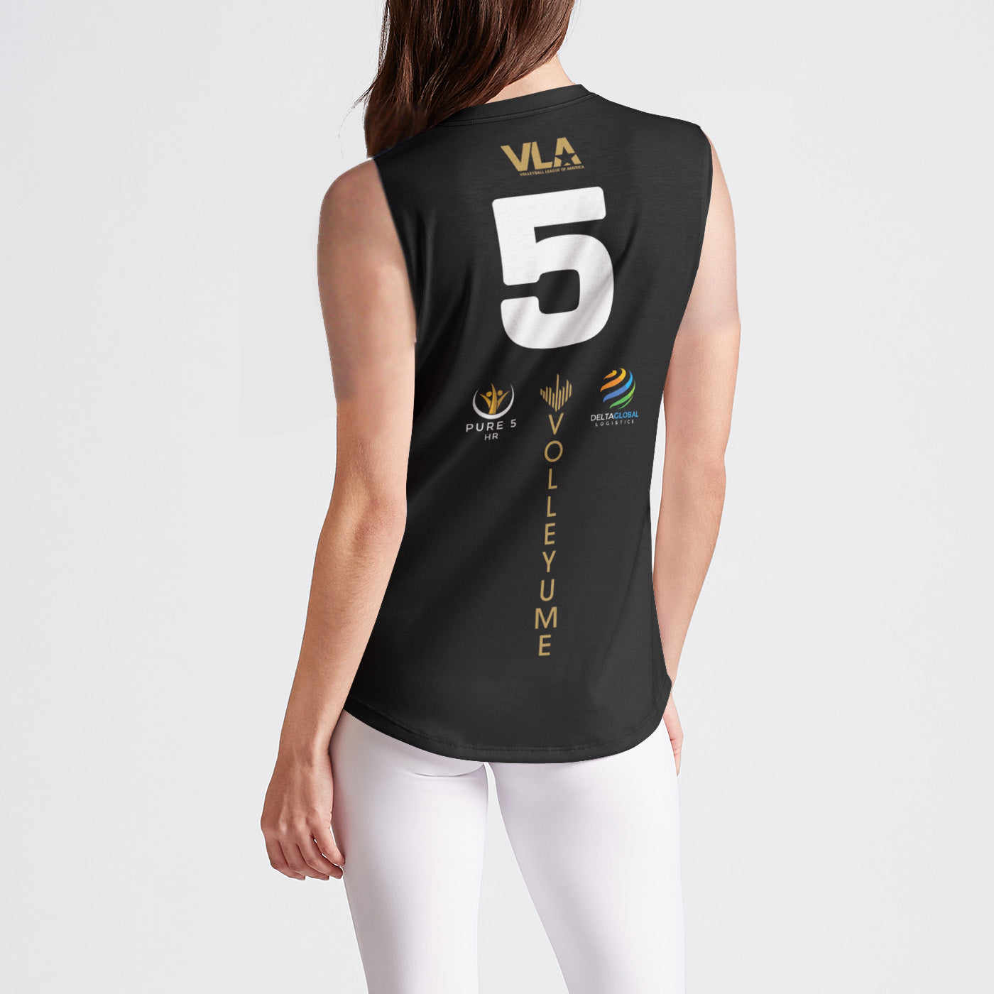 VOLLEYUME Women's Midnight Sleeveless Jersey