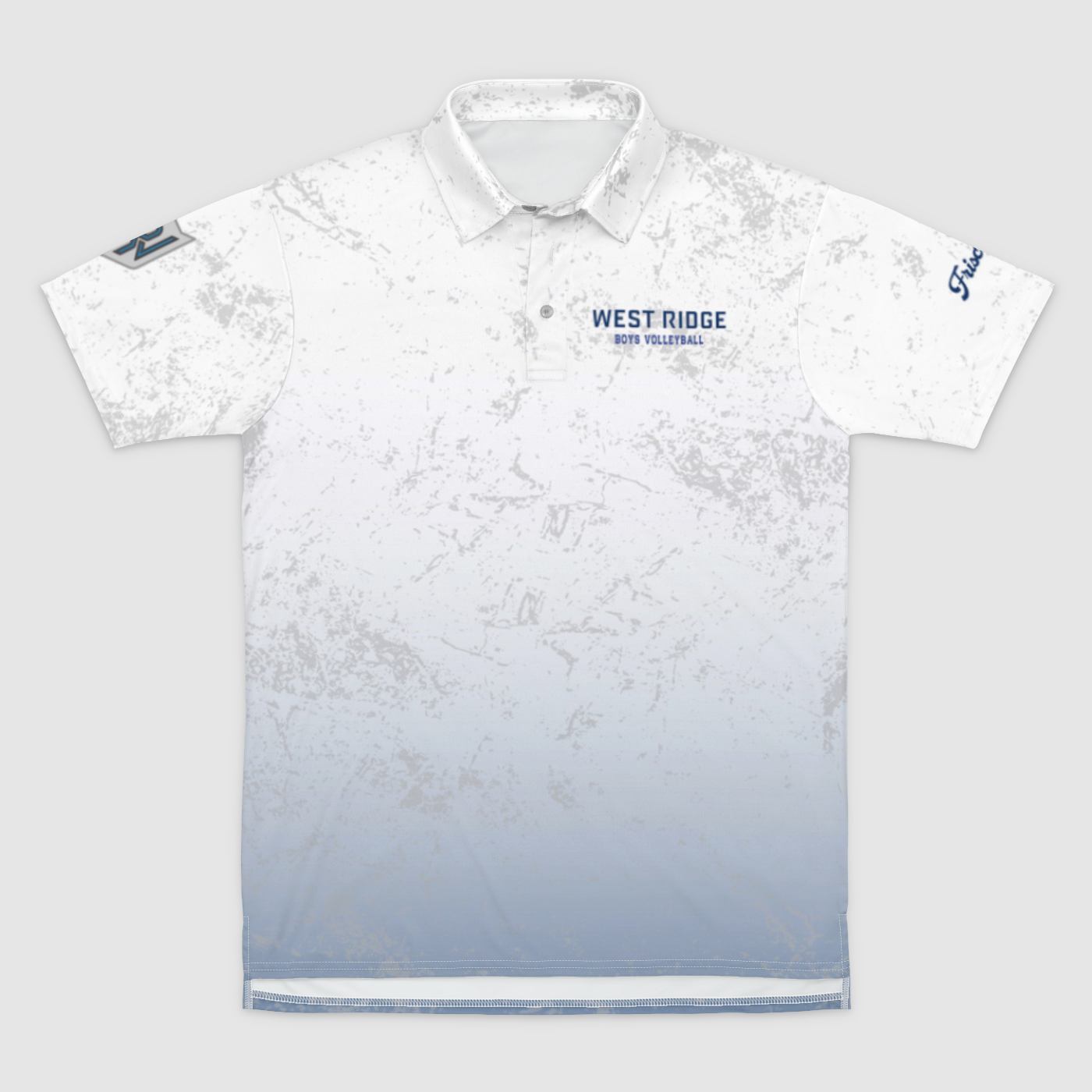 West Ridge Ice White Polo