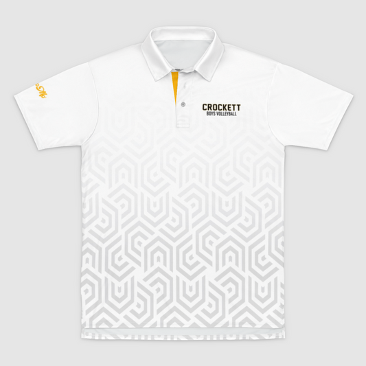 Crockett BVB White Polo