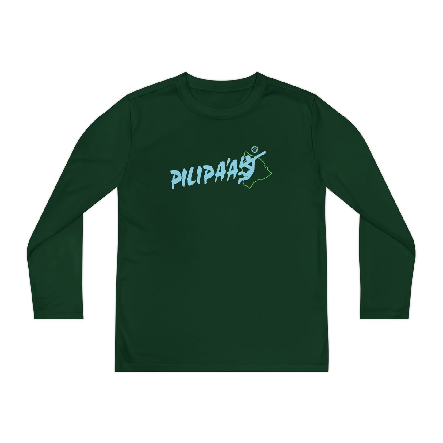 Pilipa'a YOUTH Lightweight Moisture Wicking Long Sleeve Tee