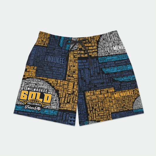 MKE Gold Word Cloud Volleys