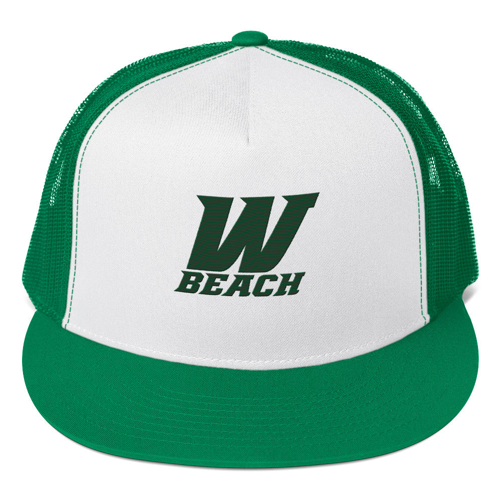 Webber Beach Embroidered Mesh Trucker Cap