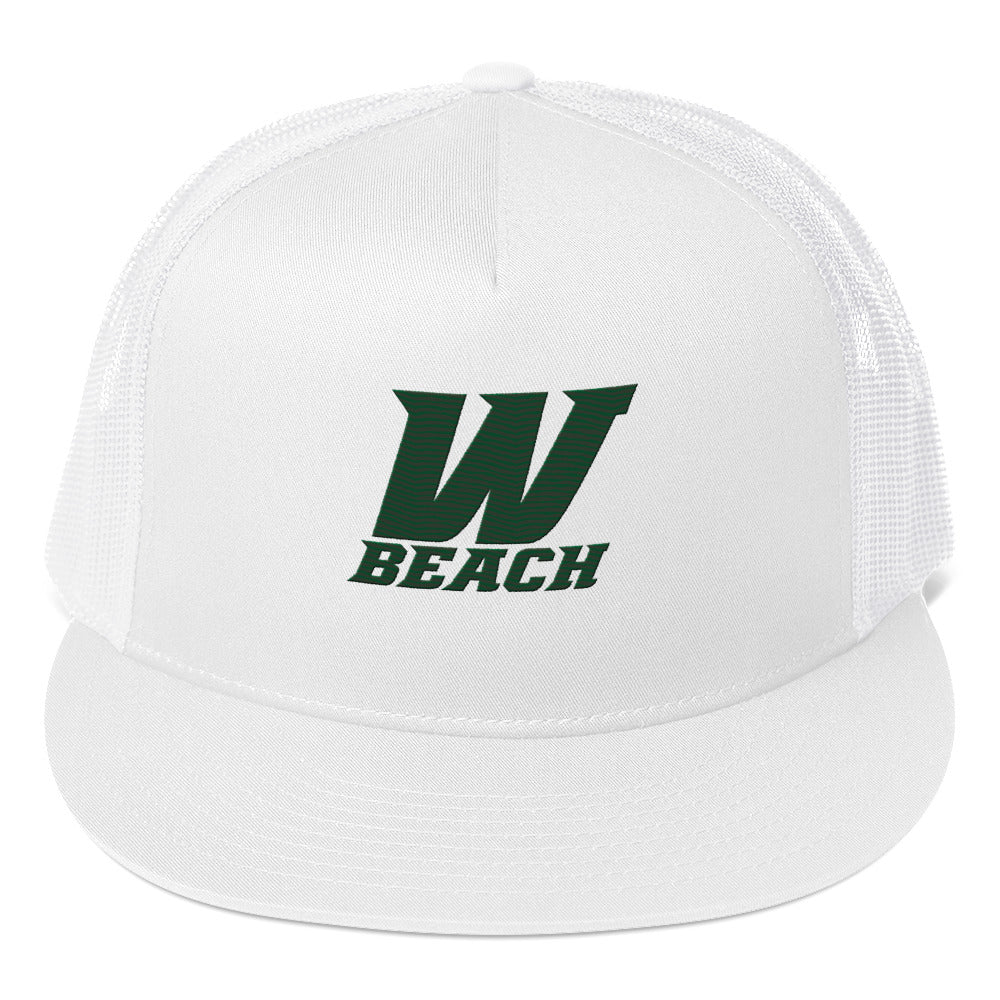 Webber Beach Embroidered Mesh Trucker Cap