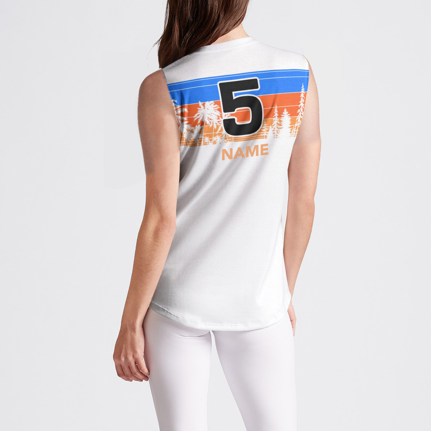 CCVA Girls White Jersey