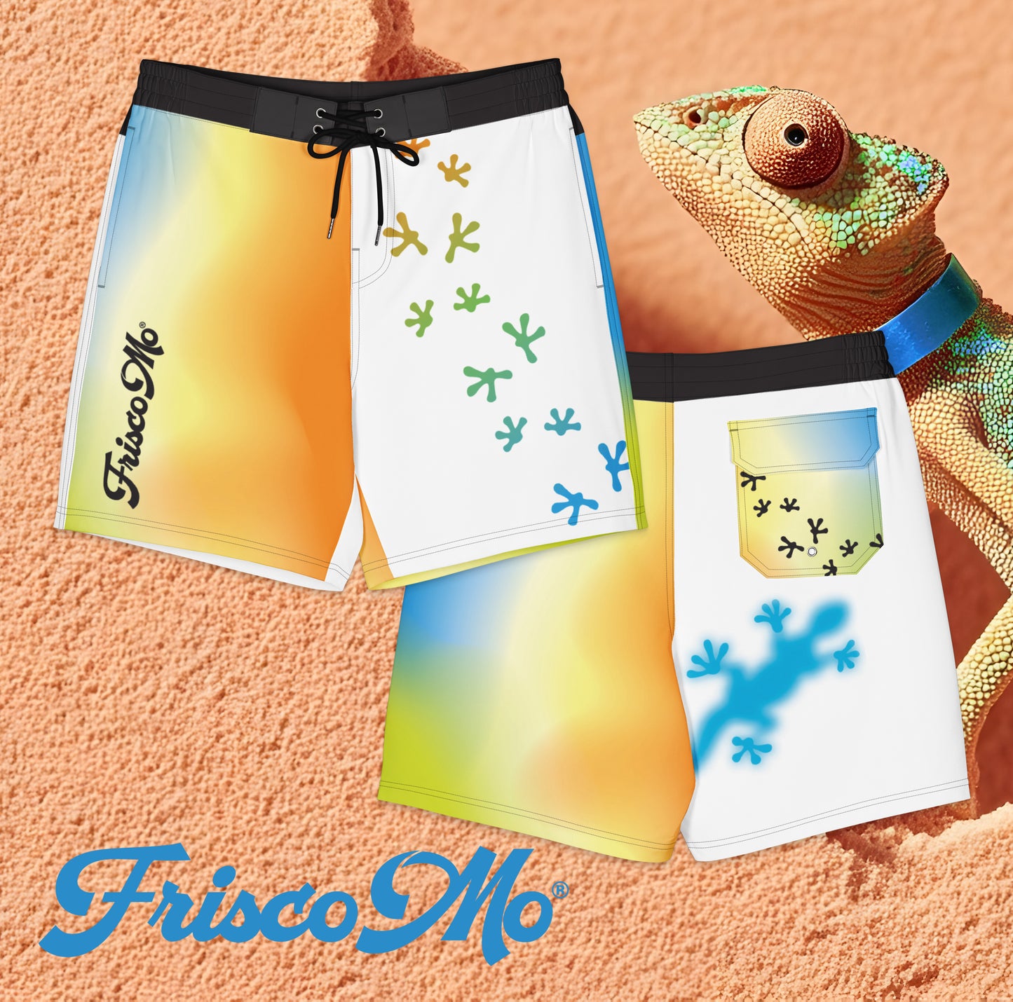 The Blue Gecko Board Shorts