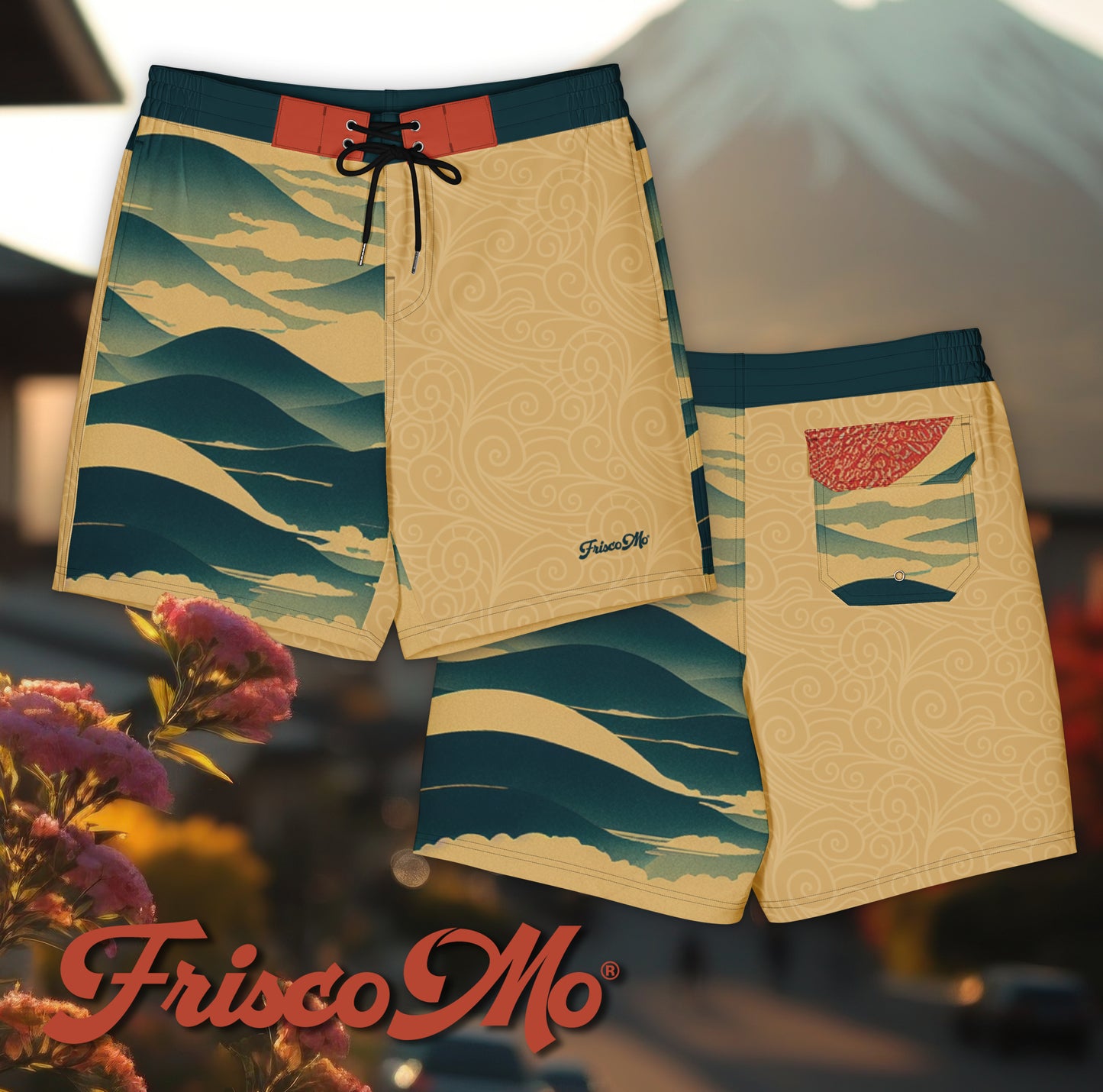 Tomomi Frisco Mo Board Shorts