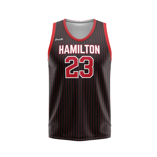 Sussex Hamilton Boys Black Pin Sleeveless Jersey