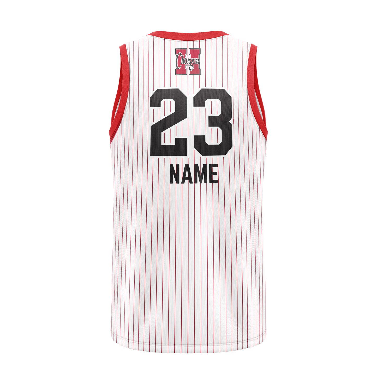 Sussex Hamilton Boys White Pin Sleeveless Jersey